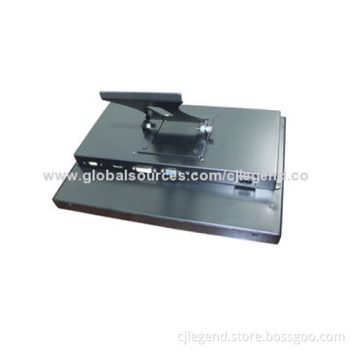 12.1-inch 16:9 Metal IR Touch Monitor with High Brightness and Dual-point Infrared Touchscreen